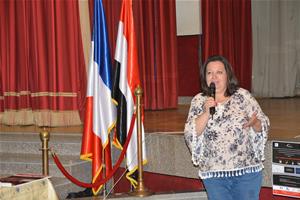 M<sup>me</sup> Hala El Mawy, Journaliste, présentratrice à la radio et experte en critique du cinéma