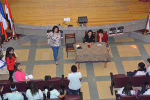 Les participants de la première journée à l'école Sainte Anne du Caire