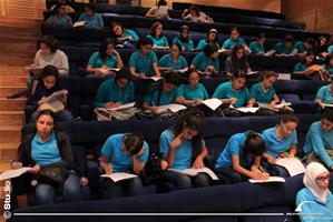 Les participants de la 2<sup>ème</sup> journée à la Bibliotheca Alexandrina
