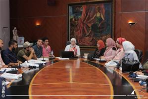 Les étudiants du 1<sup>er</sup> groupe de la formation