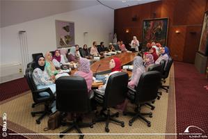 Les étudiants du 1<sup>er</sup> groupe de la formation