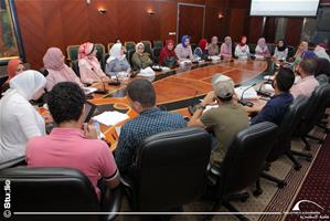 Les étudiants du 1<sup>er</sup> groupe de la formation