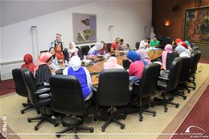 Les étudiants du 1<sup>er</sup> groupe de la formation