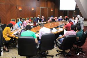 Les étudiants du 1<sup>er</sup> groupe de la formation