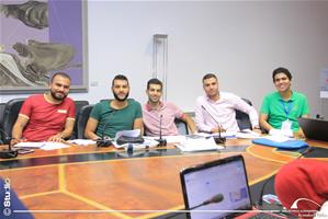 Les étudiants du 1<sup>er</sup> groupe de la formation