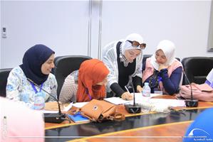 Les étudiants du 1<sup>er</sup> groupe de la formation