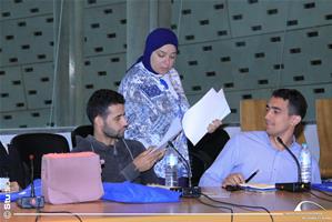 Les étudiants du 2<sup>e </sup>groupe de la formation