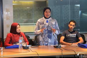 Les étudiants du 2<sup>e </sup>groupe de la formation