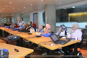 Les étudiants du 2<sup>e </sup>groupe de la formation