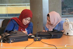 Les étudiants du 2<sup>e </sup>groupe de la formation