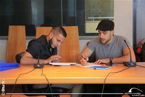 Les étudiants du 2<sup>e </sup>groupe de la formation