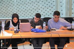 Les étudiants du 2<sup>e </sup>groupe de la formation