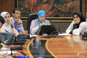 Les étudiants du 2<sup>e </sup>groupe de la formation