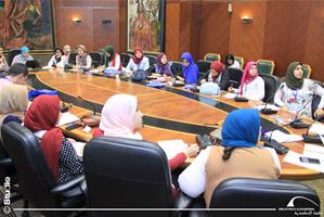 Les étudiants du 2<sup>e </sup>groupe de la formation