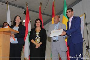 Distribution des certificats de l'atelier du commerce électronique, par Dr Khalid Khallaf, Directeur exécutif  d’IBDL