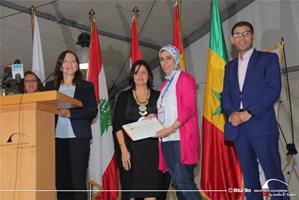 Distribution des certificats de l'atelier du commerce électronique, par Dr Khalid Khallaf, Directeur exécutif  d’IBDL