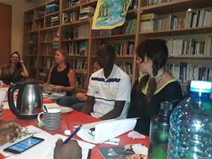 Fin du forum de la caravane des dix mots 2018.<br />Réunion d'évaluation ce jour