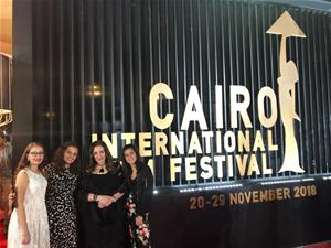 Lors de la cérémonie d'inauguration