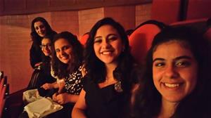 Lors de la cérémonie d'inauguration