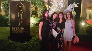 Lors de la cérémonie d'inauguration