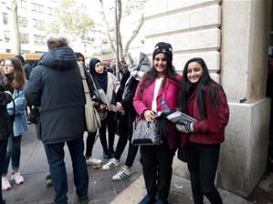Les lauréates à la bibliothèque de l'Alcazar le 2<sup>e</sup> jour