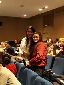 Les lauréates à la bibliothèque de l'Alcazar le 2<sup>e</sup> jour