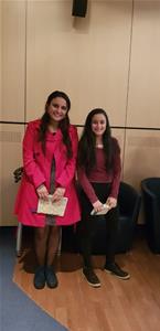 Les lauréates à la bibliothèque de l'Alcazar le 3<sup>e</sup> jour