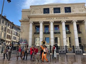 L'opéra municipal à Marseille