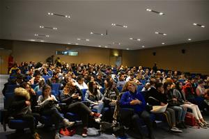Les lycéens à la bibliothèque de l'Alcazar le 2<sup>e</sup> jour