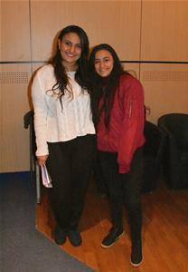 Les lauréates à la bibliothèque de l'Alcazar le 2<sup>e</sup> jour