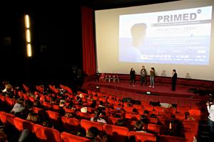 Le débat avec les lycéens au cinéma le Prado le 4<sup>e</sup> jour