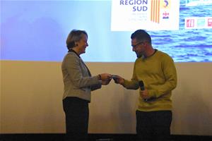 Avec Karim Sayad, le réalisateur du film "Des moutons et des hommes"