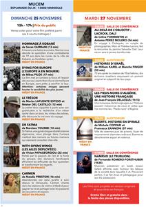 Programme du festival