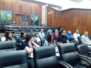 Les participants à la formation