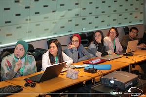   Les participants de l'atelier (Groupe 1 débutant ).