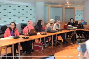 Les participants de l'atelier (Groupe 1 débutant).