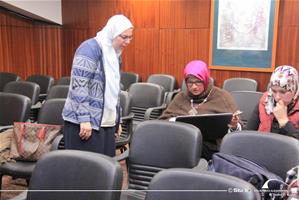  Les participants du (Groupe 2) de l'atelier avec Dr Maali Tewfic Fouad, Enseignant Chercheur à l' Université d’Alexandrie.
