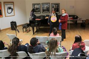 Les participants de l'atelier avec M<sup>me</sup> Nelly Dubocage