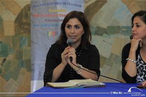 La parlementaire Mme Ingi avec les participants de la 2<sup>e</sup> édition de la FEFEE