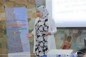  Séance : Multimédiatiser le cours du FLE, par M<sup>lle</sup> Dina El Kordy 