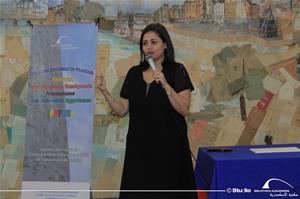 Dr Marwa El Sahn avec les étudiants de la 2<sup>e</sup> édition de la FEFEE