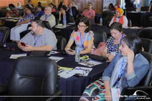  Participants at the workshop: Having our Voices Heard in IFLA: A World Café Dialogue.