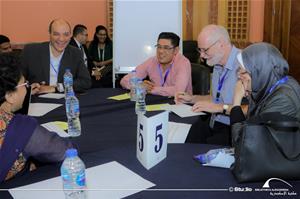  Participants at the workshop: Having our Voices Heard in IFLA: A World Café Dialogue.