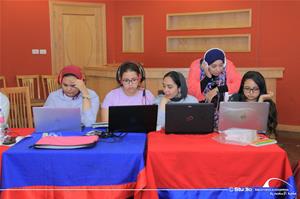 Les participants de l'atelier Niveau 2_Mlle Dina