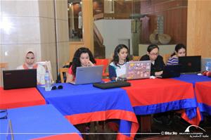 Les participants de l'atelier Niveau 2_Mlle Dina