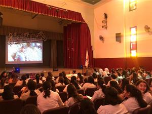 Les participants de la 2<sup>e </sup>journée à l'école Sainte Anne du Caire