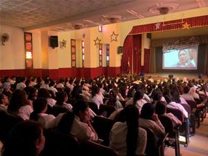 Les participants de la 2<sup>e </sup>journée à l'école Sainte Anne du Caire