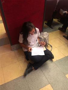 Les participants de la 2<sup>e </sup>journée à l'école Sainte Anne du Caire