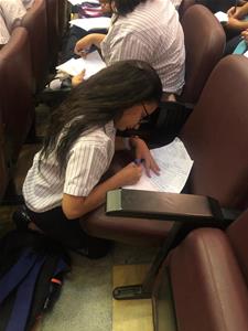 Les participants de la 2<sup>e </sup>journée à l'école Sainte Anne du Caire