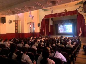 Les participants de la 2<sup>e </sup>journée à l'école Sainte Anne du Caire
